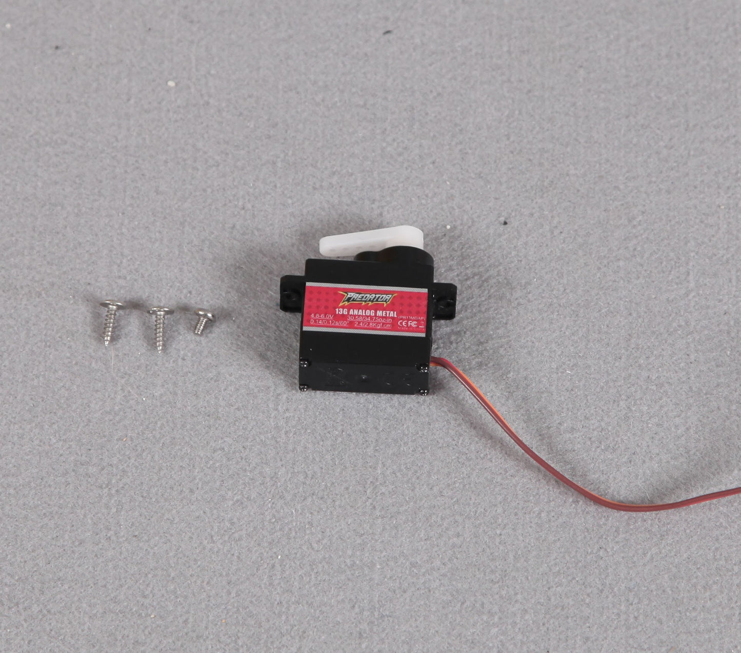 13g analog metal gear servo positive