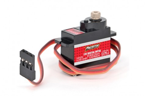 13g digital metal gear servo positive