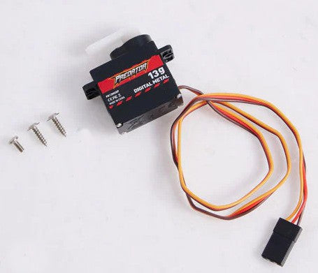 13g digital metal gear servo positive with 460mm wire