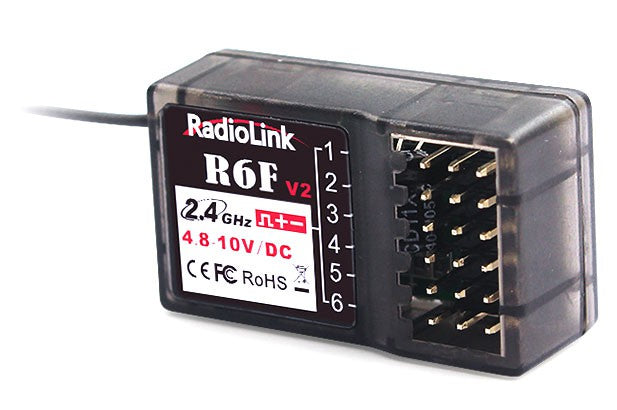 R6F 2.4Ghz 6Ch Receiver for RC4GS, RC6GS, T8FB & T8S