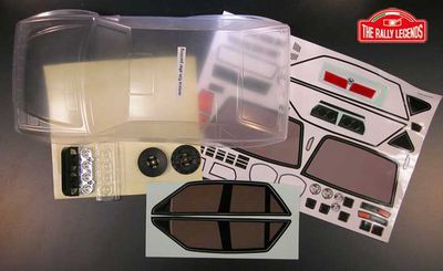 DISC.. Lancia Delta Evo2 Clear Body