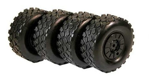 Iveco Trakker Tires glued on rims set (4)