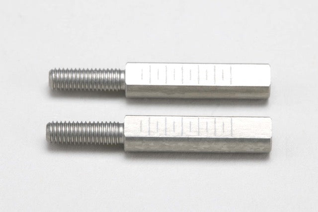 Yokomo RD2.0 Aluminum 4.5x17mm Rod End Adapter (2pcs)