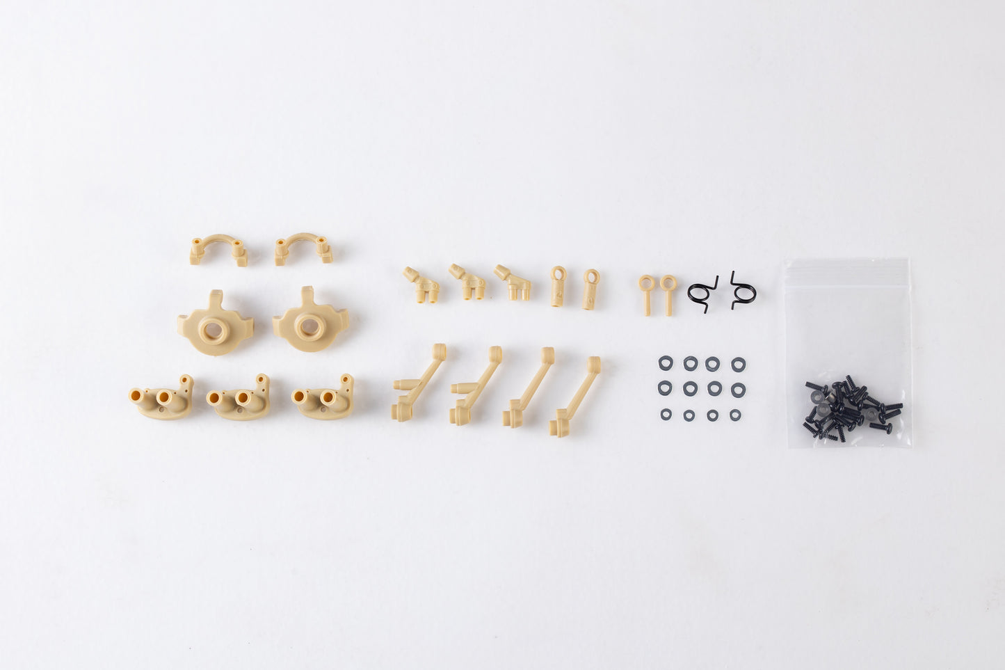 1/12 Type 82 Kubelwagen & 82e Beetle - front steering C hub parts