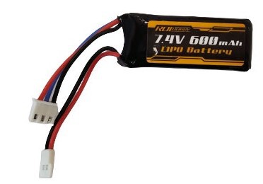 7.4V 600mAh Lipo Battery