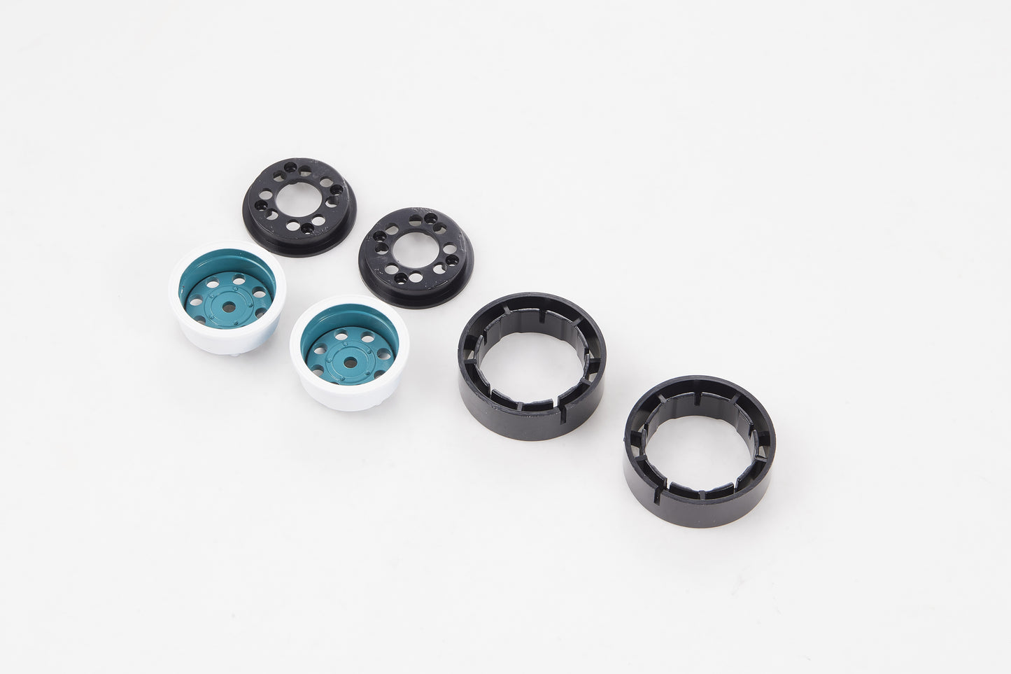 1/18 Magnum - Eight Planets Style Wheels plastic parts coating