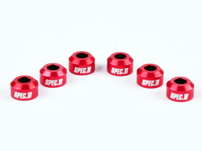 DISC.. 7075 Aluminum Drive Shaft Safety Cover (For XRay XB4) - Red