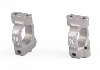 DISC.. 7075 Aluminum Hard Coated Caster Blocks 9° (For XRay XB4)