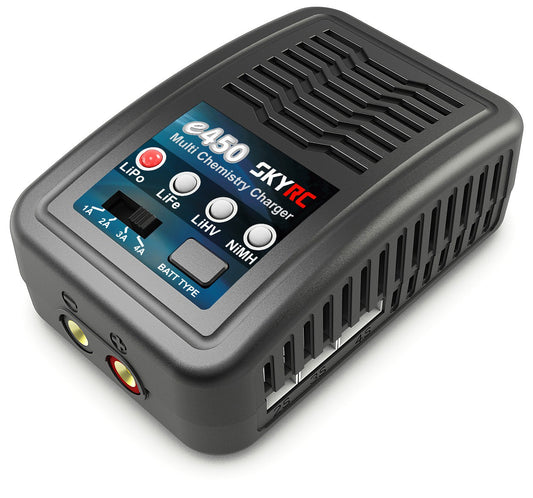 e450 Multi chemistry AC Charger (LiPo, LiFe/LiHV & NiMh - 50w)
