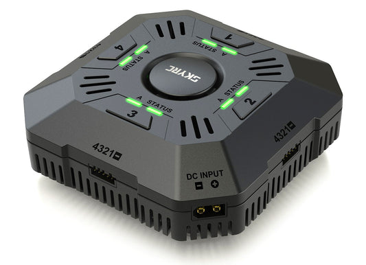 DISC.. e4Q Quattro DC charger (LiPo 2-4S up to 5A- 4x50w)