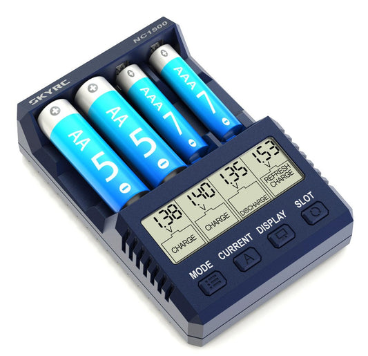 DISC.. NC1500 NiMH AA/AAA battery charger