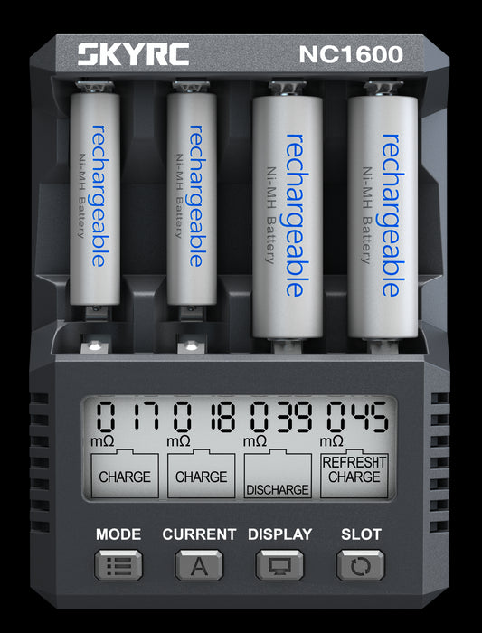 NC1600 NiMH AA/AAA battery charger