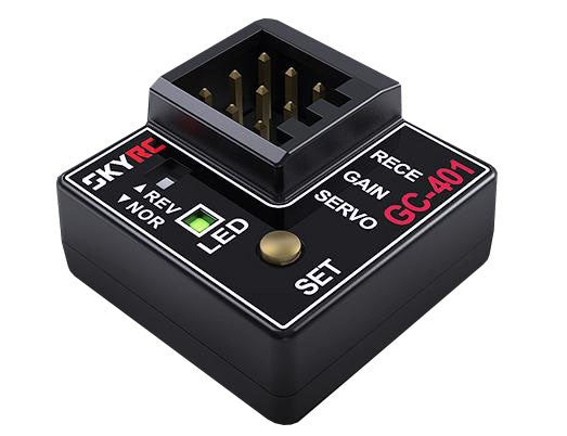 GC401 Gyro for RC Cars (w/ remote gain fonction & 3 drive modes)