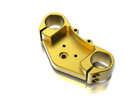 Dirt Bike : Alum. upgraded Front Lower Susp. Mount