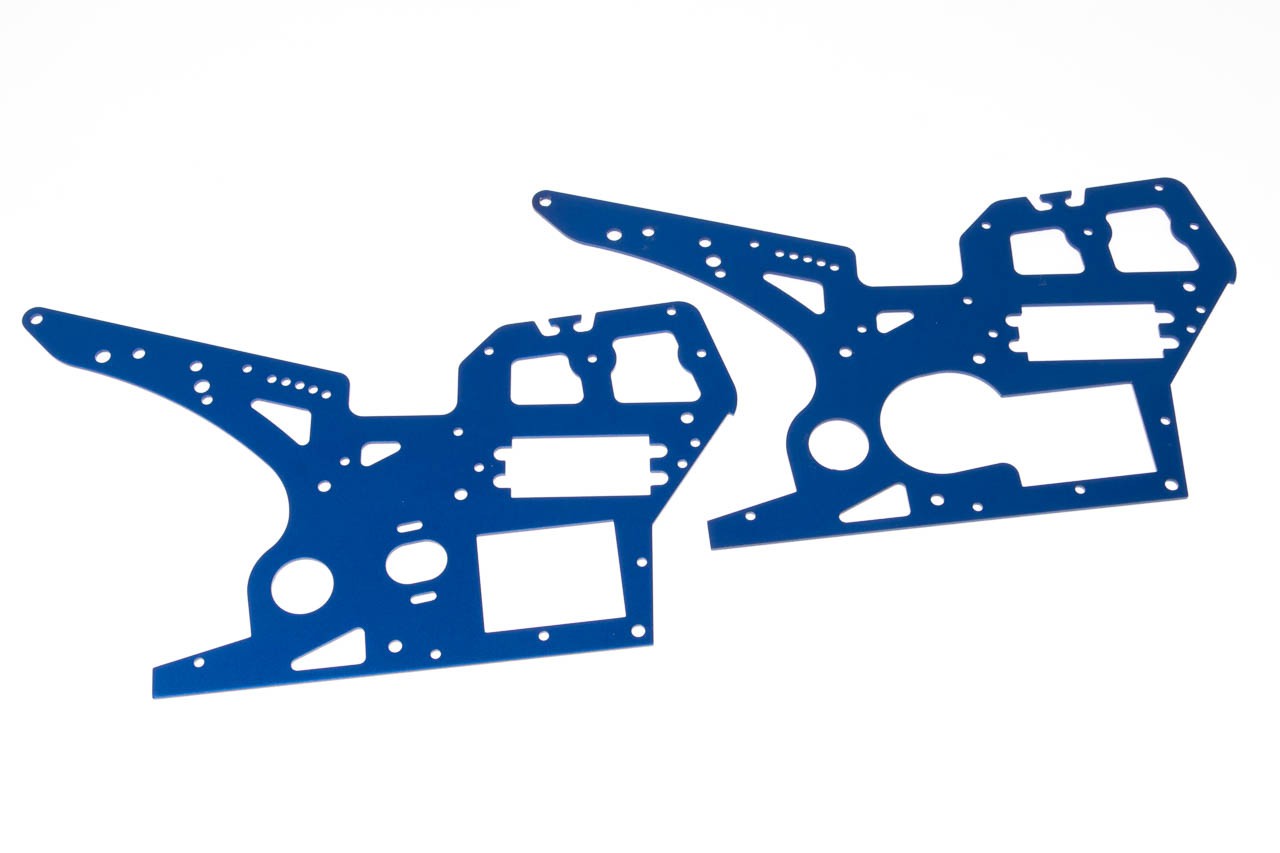 Dirt Bike : Side Panels(Blue)