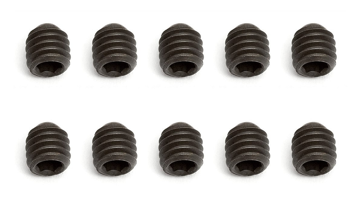 Associated Set Screws M4x4mm (10pcs)