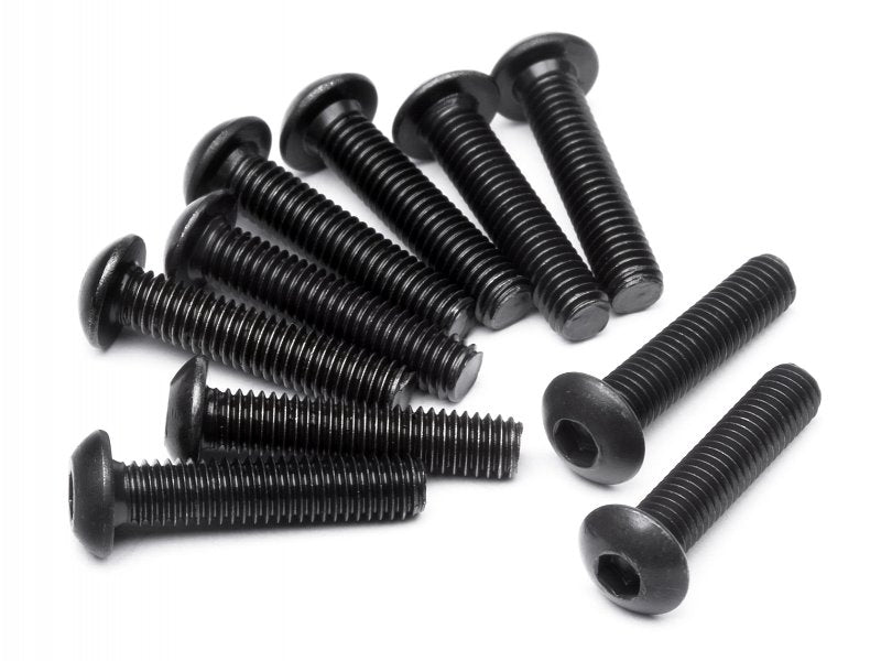 Button Head Hex Screw M3x14mm (10ks)