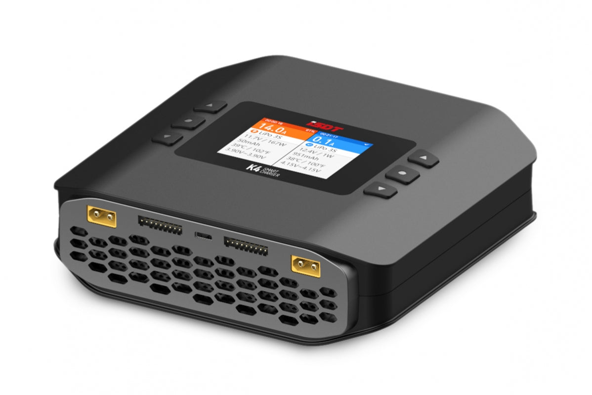 iSDT K4 20A 600W Dual Channel Smart Charger