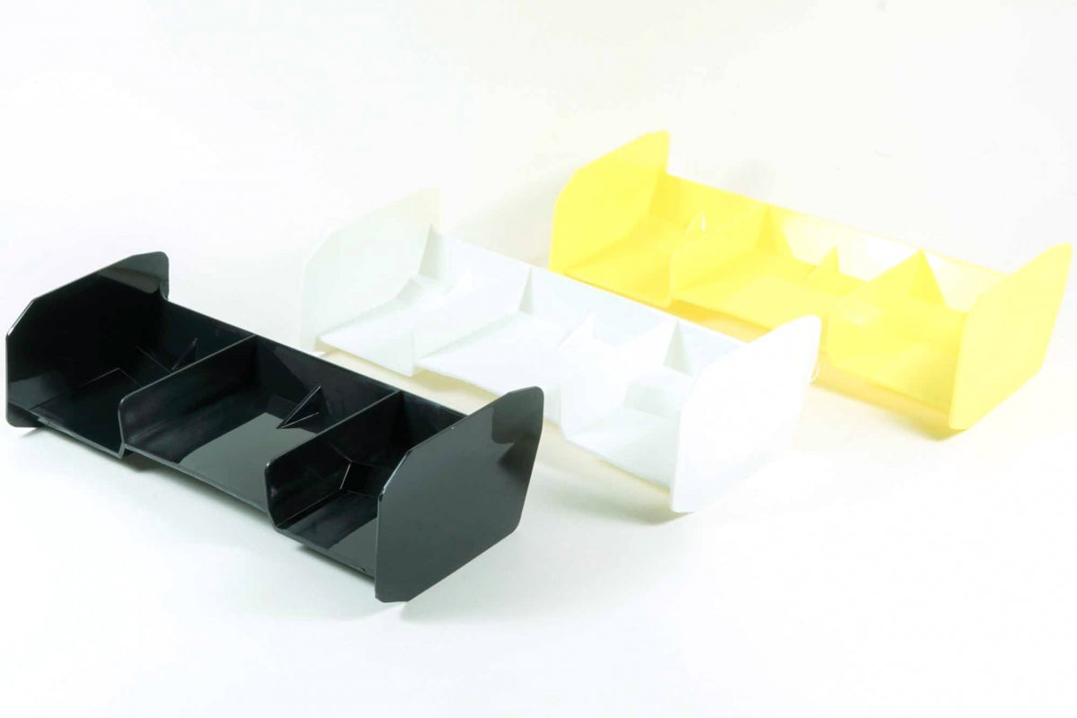 SWORKz 1/8 Off Road Pro Race Wing (Fluorescent Yellow, W/o Holes)