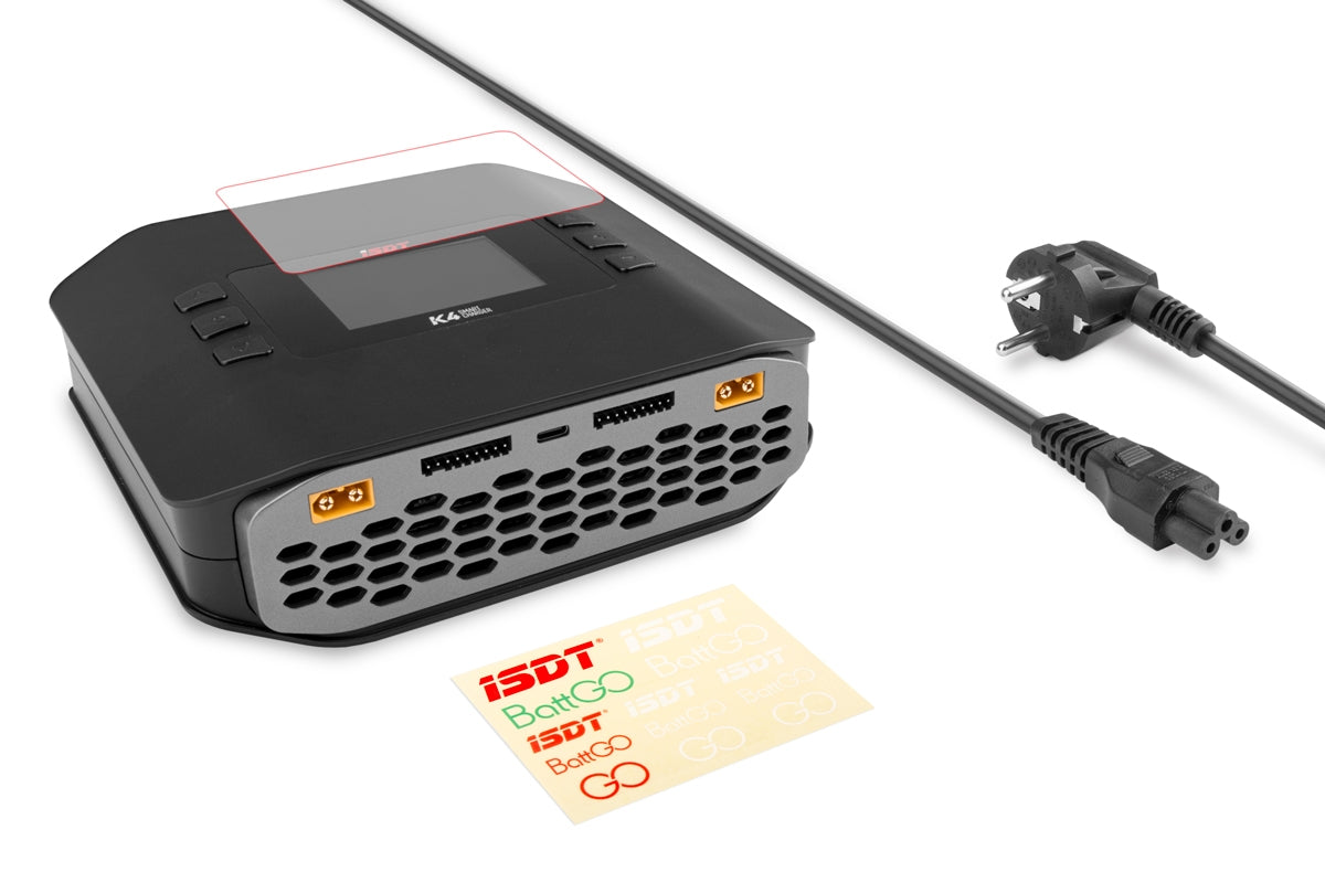 iSDT K4 20A 600W Dual Channel Smart Charger