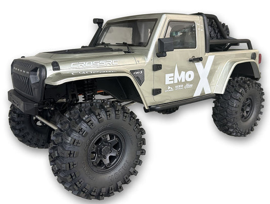 Crawling kit - EMOX1 1/8 RTR 775 Brushed kit  (silver)