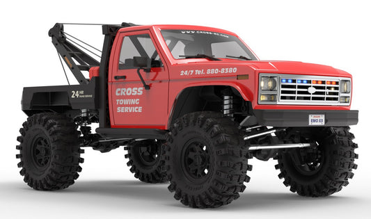 Crawling kit - EMOX3 1/8 ARTR kit (metal Red)