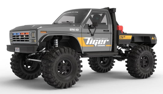Crawling kit - EMOX3 1/8 RTR 775 Brushed kit (Deep Grey)