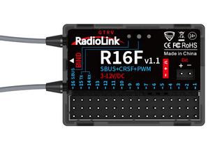 R16F 2.4Ghz 16Ch Receiver with 2-way telemetry for T12D & T16D
