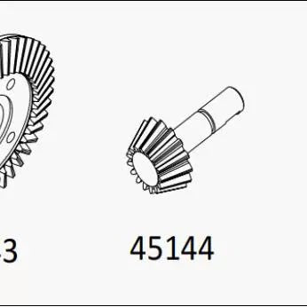 TL4 : axle size umbrella teeth