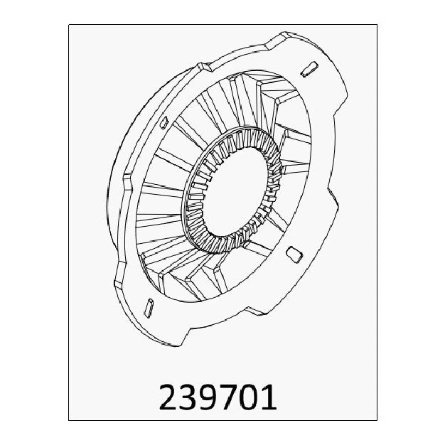TL4 : front wheel hub cover