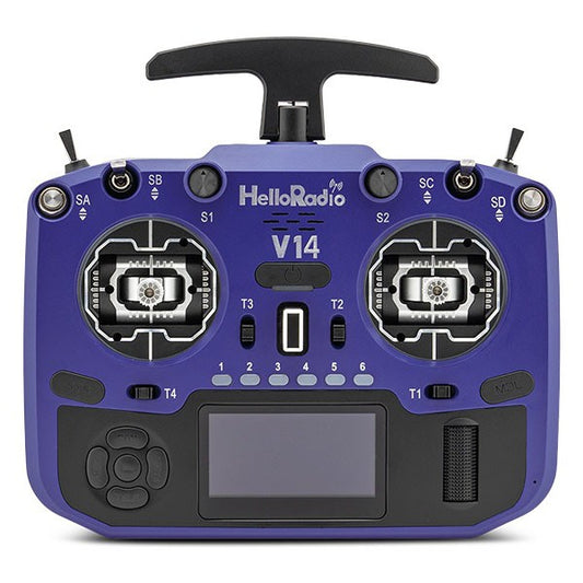 V14 MAX R9 OLED 2,4GHz 4in1 LBT Radio (Multimode - M2) - Black/Blue