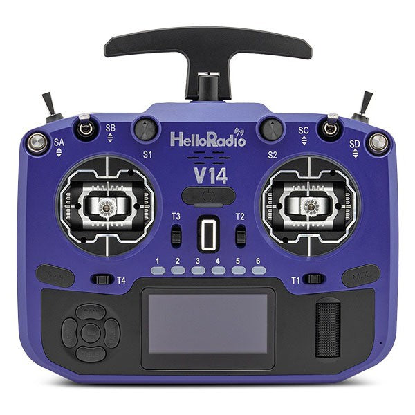 V14 MAX R9 OLED 2,4GHz ELRS LBT Radio (Multimode - M2) - Black/Blue