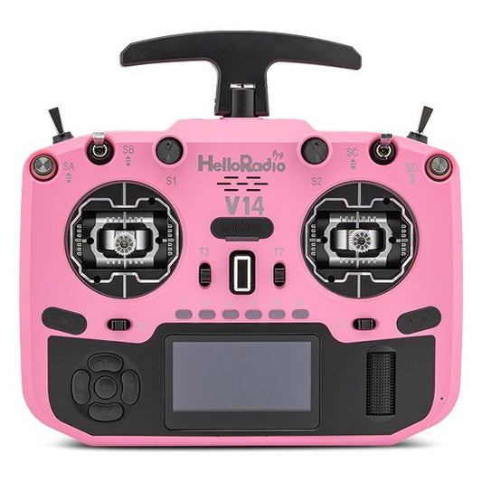 V14 MAX R9 OLED 2,4GHz ELRS LBT Radio (Multimode - M2) - Black/Pink