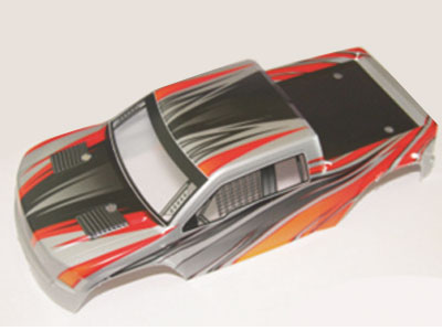 12080 Body Shell Truck Red