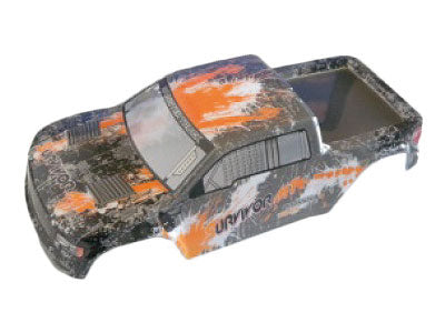 12687 Body Shell Truck Orange EVO 4M