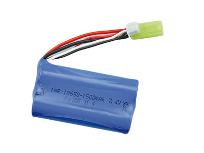 Li-Ion Battery 2S 7,4V 1500mAh, Mini-Tamiya
