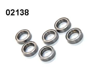02138 Ball Bearings 15x10mm 6 Stück