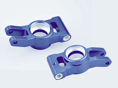 050007 Steering Knuckle Rear Aluminum Blue 2 Stück