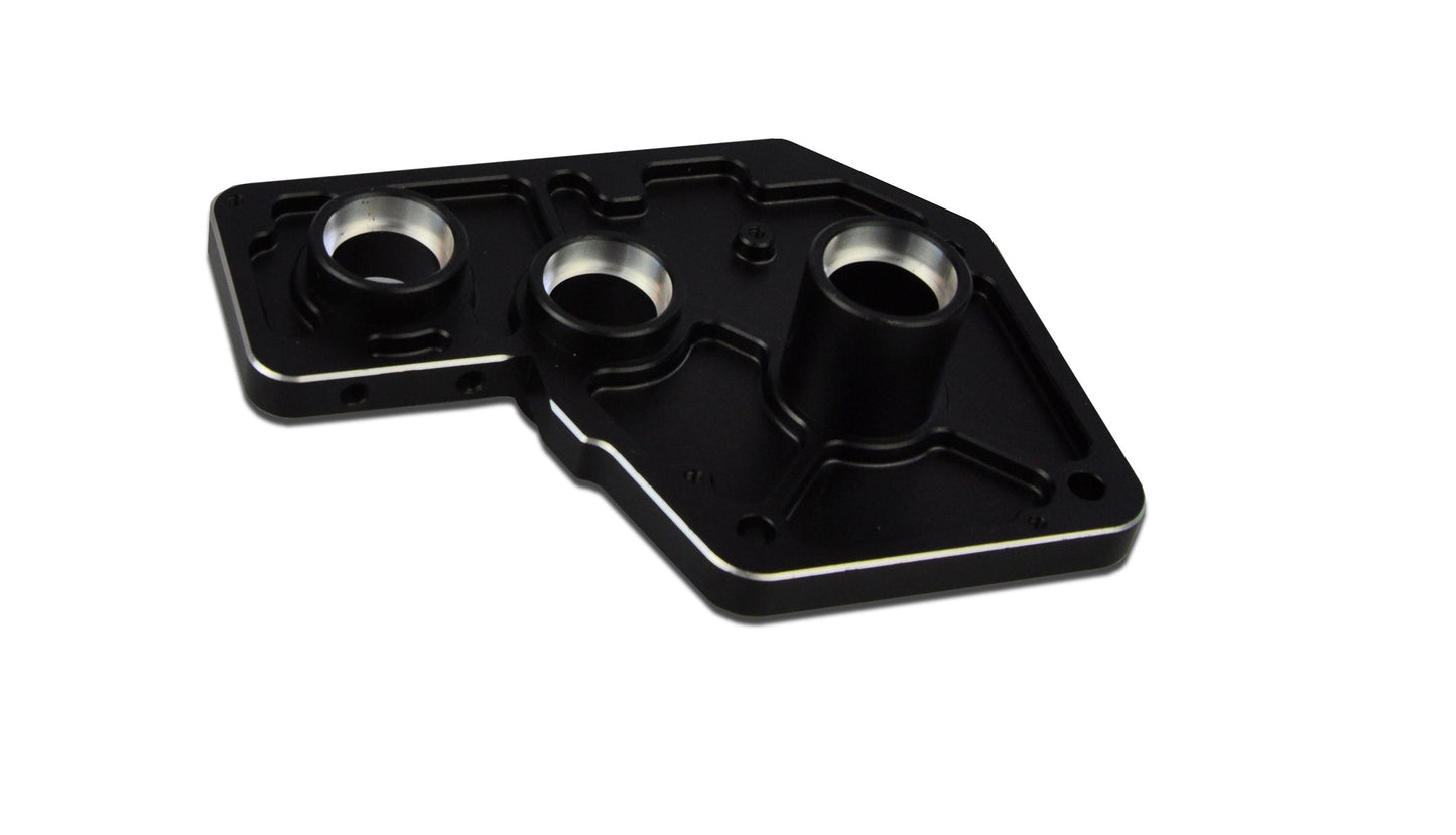 Getriebeplatte Aluminum Black
