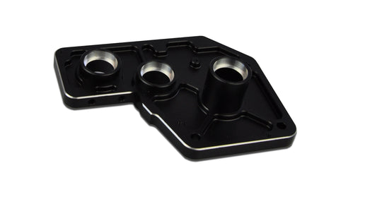 Getriebeplatte Aluminum Black