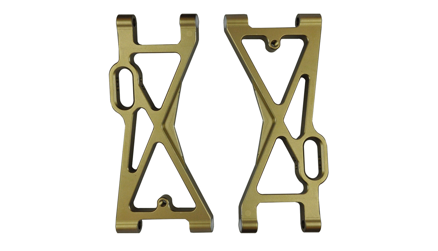 A-Arms Rear Bottom Aluminum gun metal 2 Stück