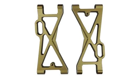 A-Arms Rear Bottom Aluminum gun metal 2 Stück