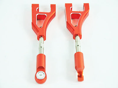 054006 A-Arms Rear Top Aluminum Orange 2 Stück