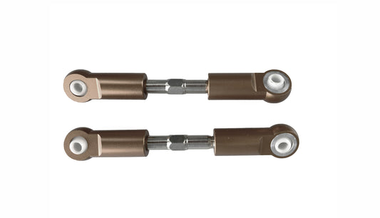 A-Arms Front Top Aluminum gun metal, 2 Stück