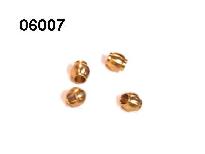 06007 Shock Absorbers Kugelkopf 4 Stück