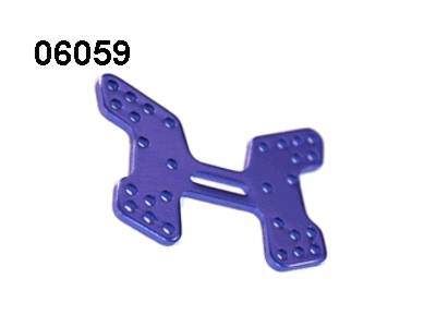 06059 Dämpferbrücke Rear Aluminum