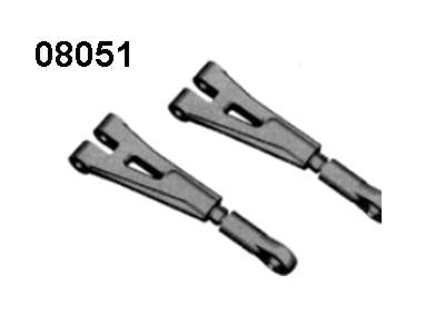 08051 A-Arms Rear Top 2 Stück
