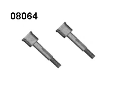 08064 Wheel Axles, 2 Stück