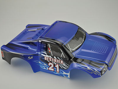 10700-1 1:10 Body Shell Short Course Blue