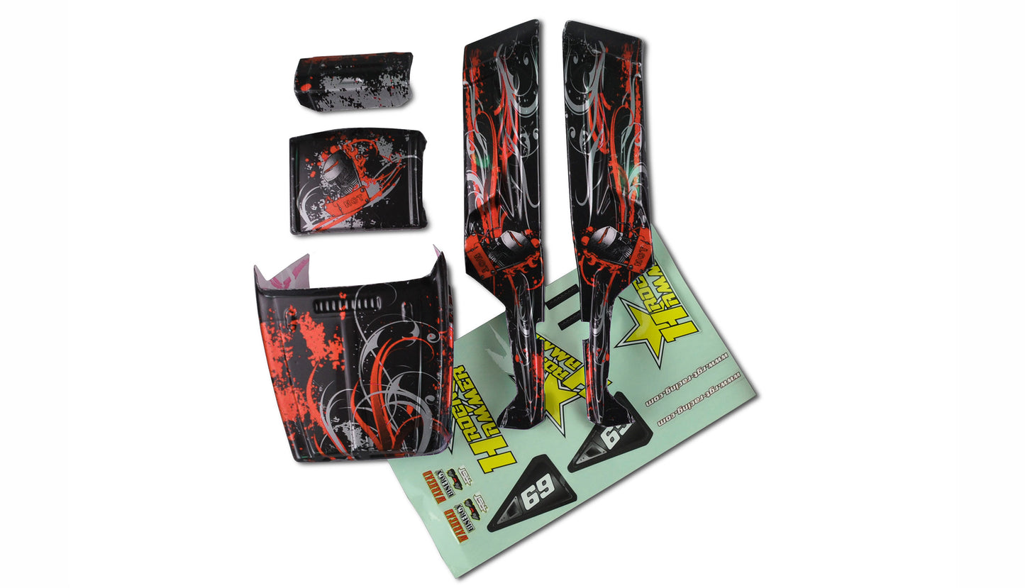 Body Shell Red RockHammer